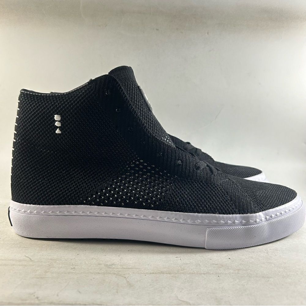NEW Globe LA Knit Men’s Shoes High Top Sneakers Black Size 9